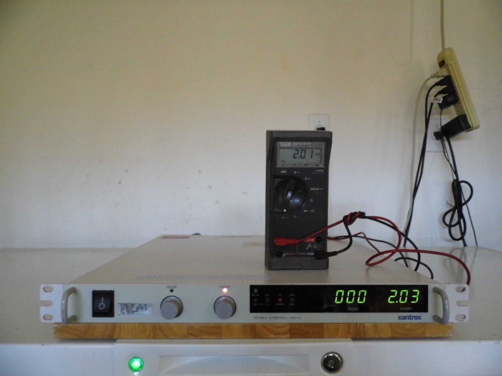 Xantrex XFR600-2 w/GPIB DC programmable power supply Xantrex XFR600-2 w/GPIB DC programmable power supply